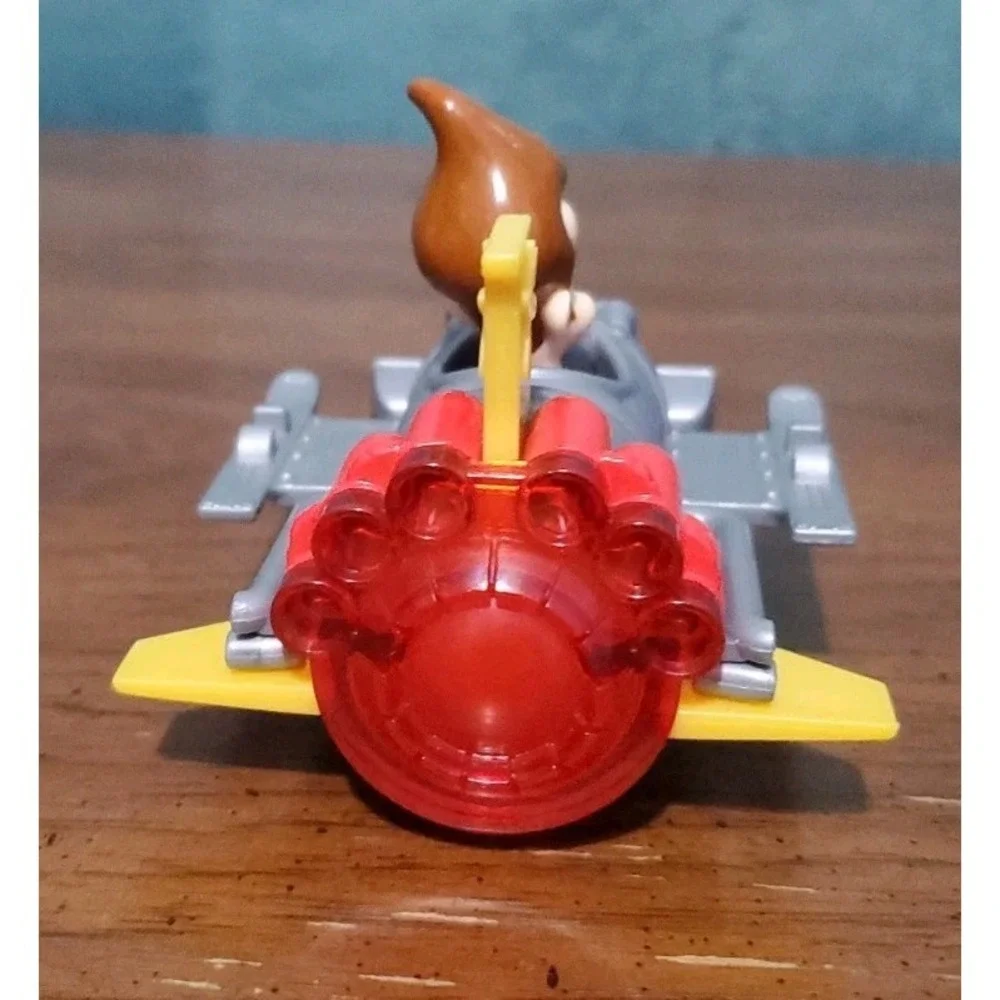 Nickelodeon 2003 Jimmy Neutron Boy Genius Space Ship Car Vehicle Toy Figure